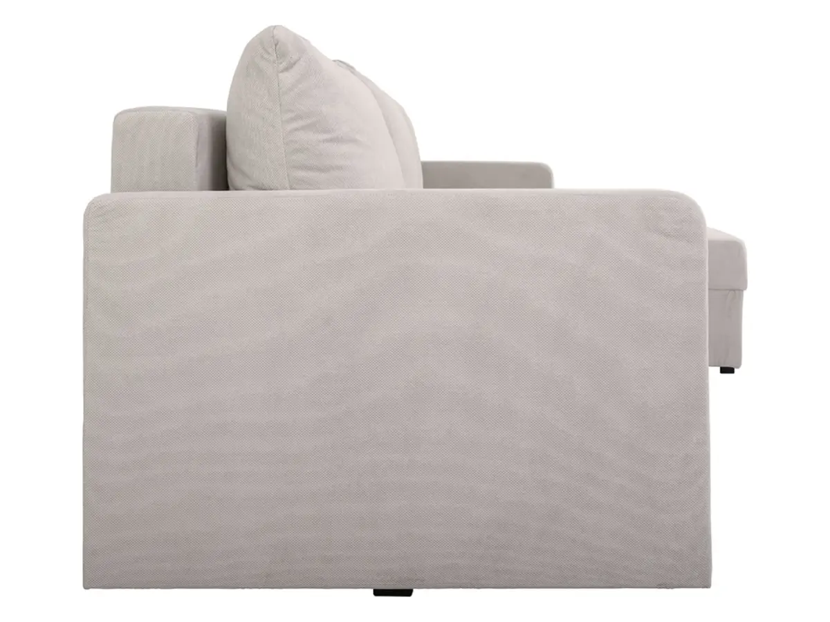 Універсальний кутовий диван Imros розкладний з нішею тауп