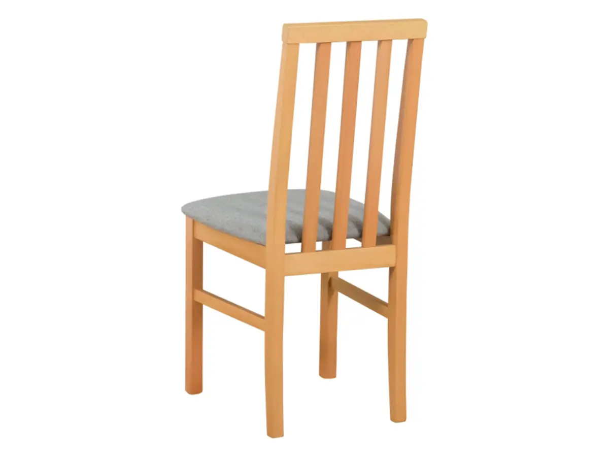 Silla tapizada Ramen gris