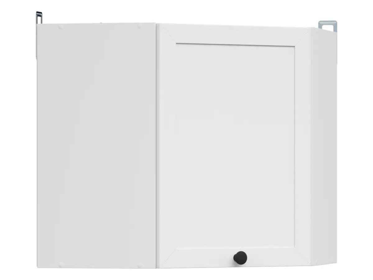 Armario de cocina superior Junona Line 60 cm de esquina izquierdo/derecho blanco
