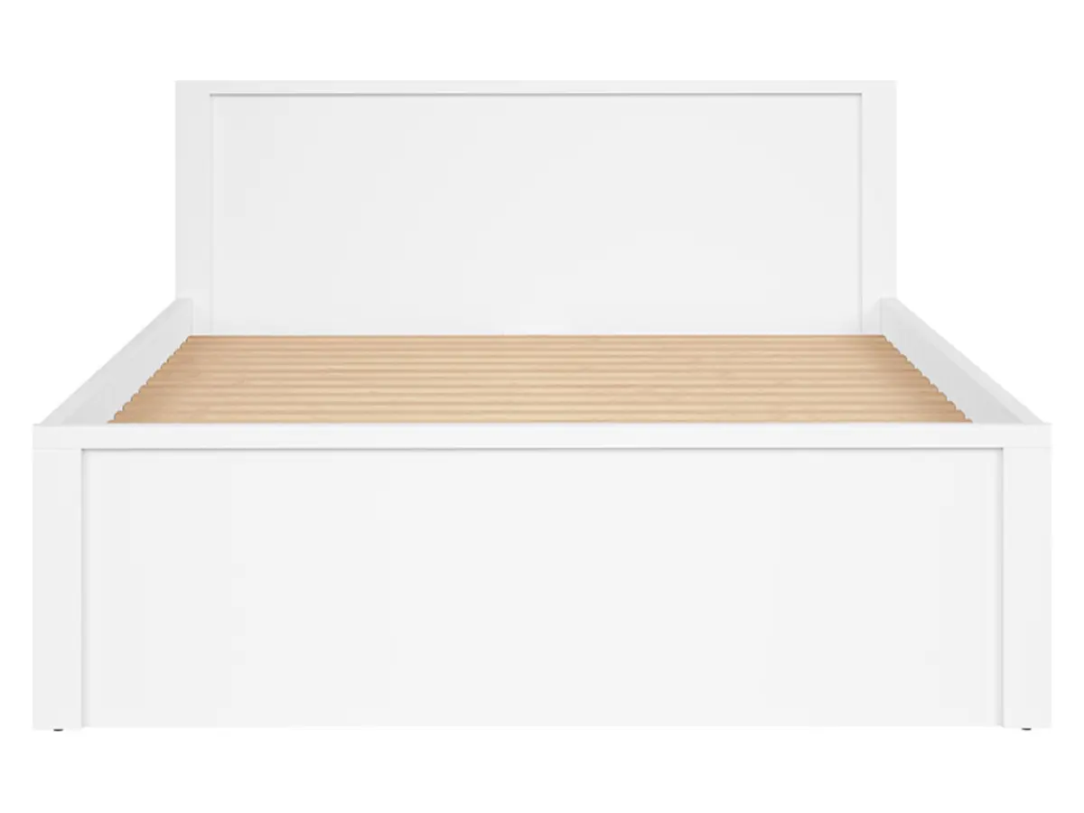 Cama Kaspian T 160x200 blanca