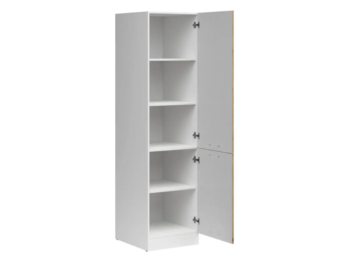 Armario bajo de cocina Junona Line 50 cm alto derecho roble delano claro