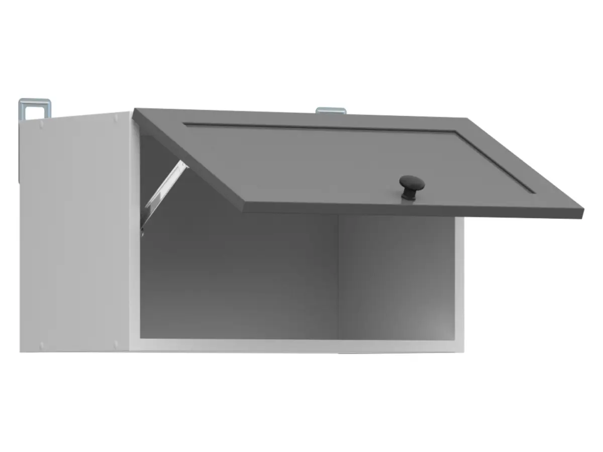 Шкаф кухонный верхний Junona Line 50 см откидной графит