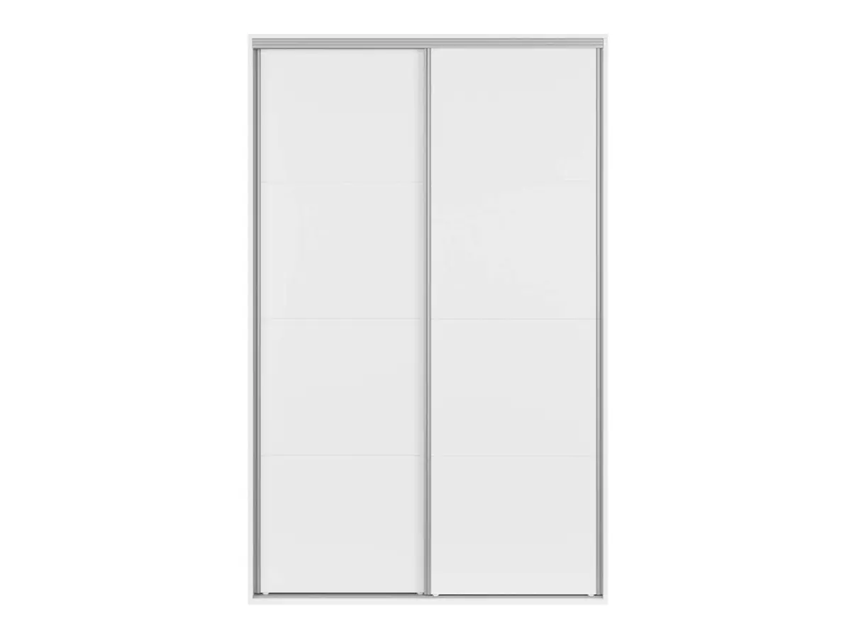 Armario de puertas correderas Flex 150 cm blanco