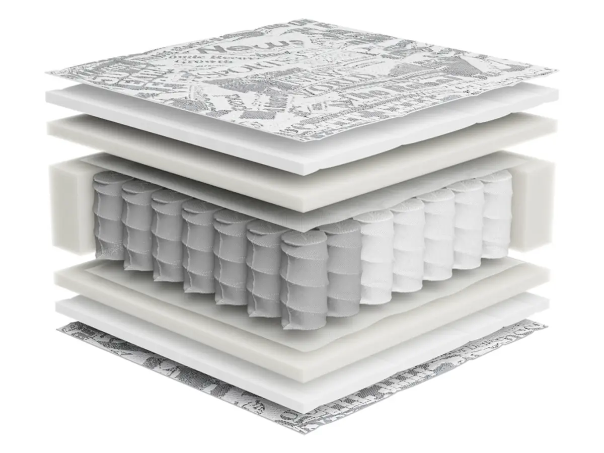 Colchón de muelles ensacados Posito II 120x200 H2