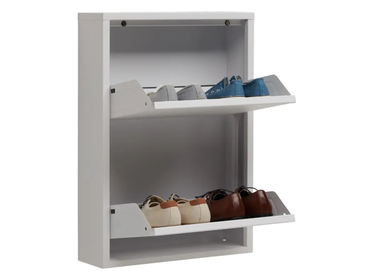 Zapatero Fly de dos puertas blanco