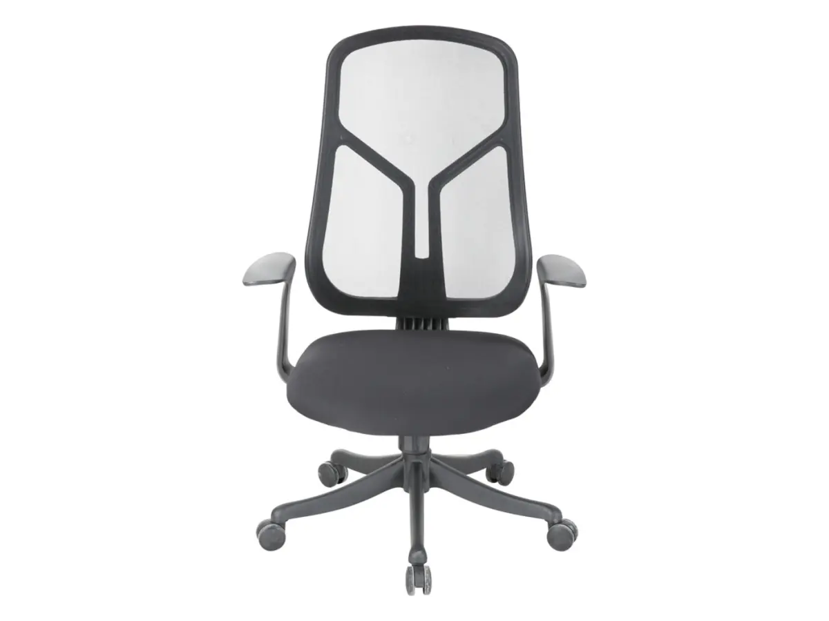 Silla giratoria Odo negra