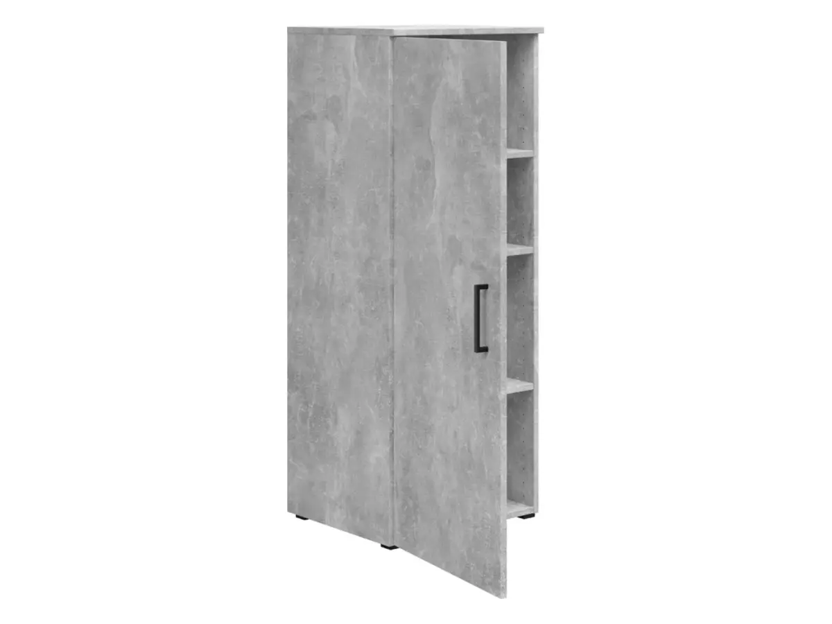 Estantería MultiDo 45 cm con puertas atelier claro