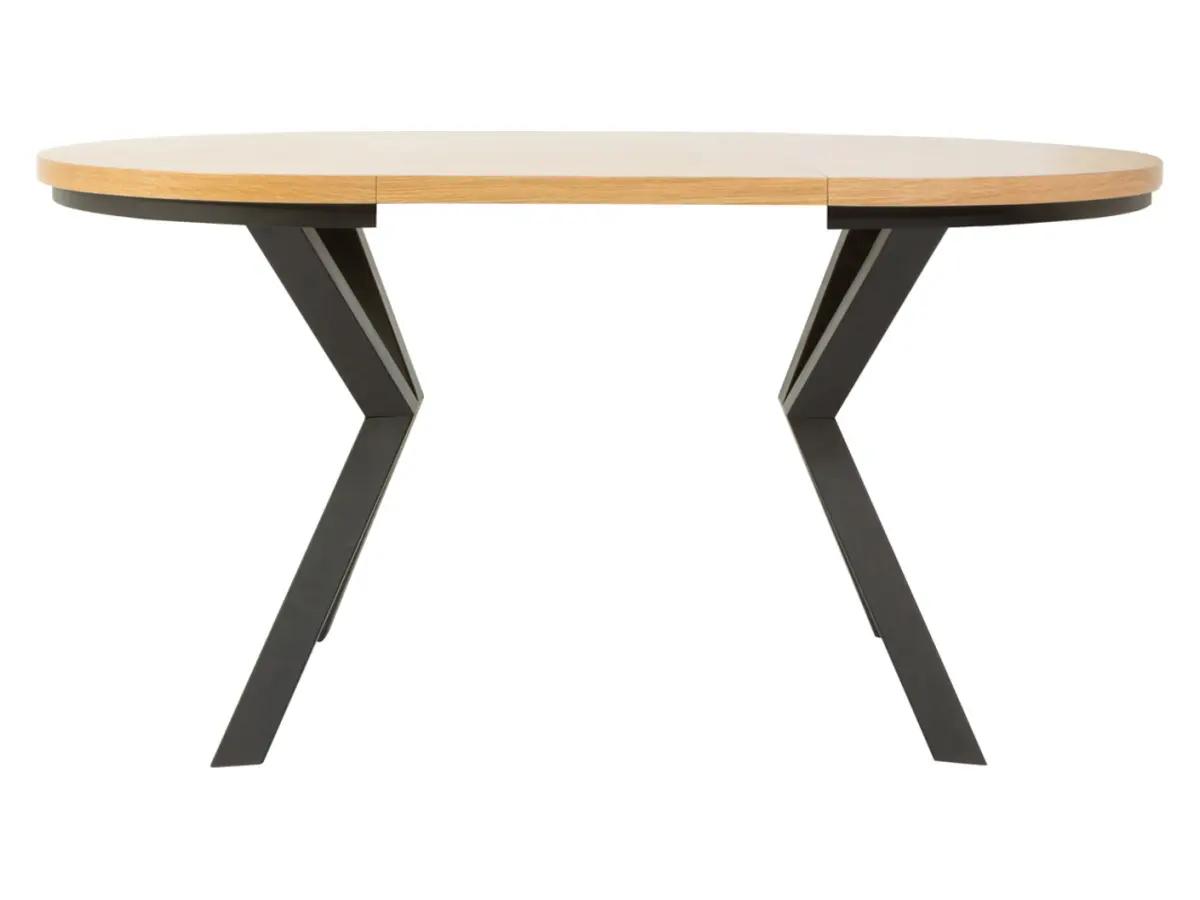 Mesa extensible Eland 100/150/200x100 chapa de roble natural