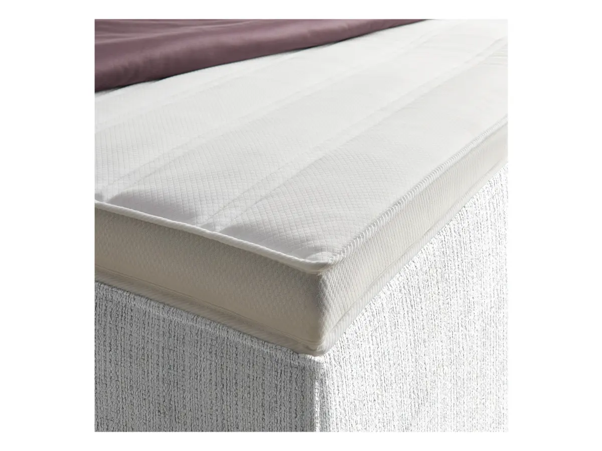 Cama continental Lion 160x200 gris chenilla