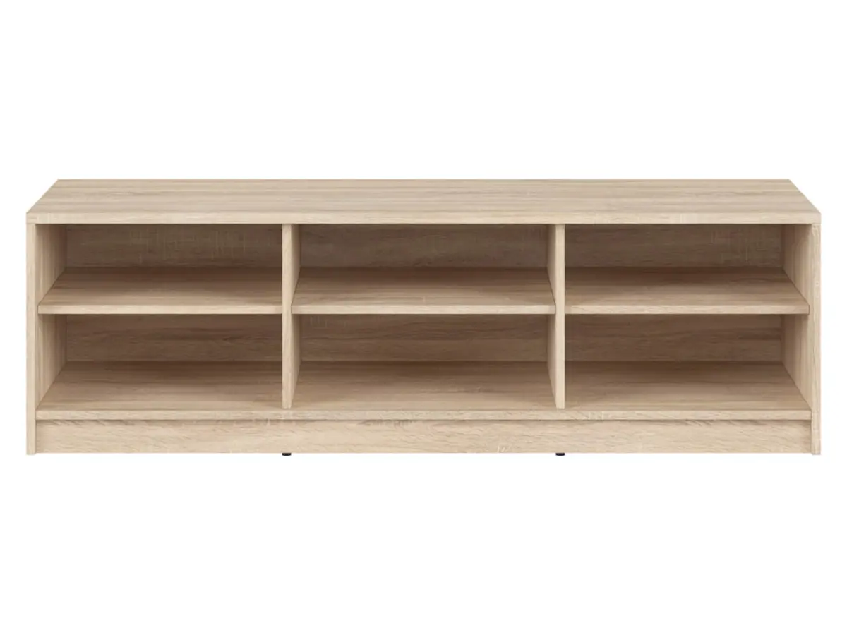 Mueble RTV Nepo Plus 138 cm con estantes roble sonoma