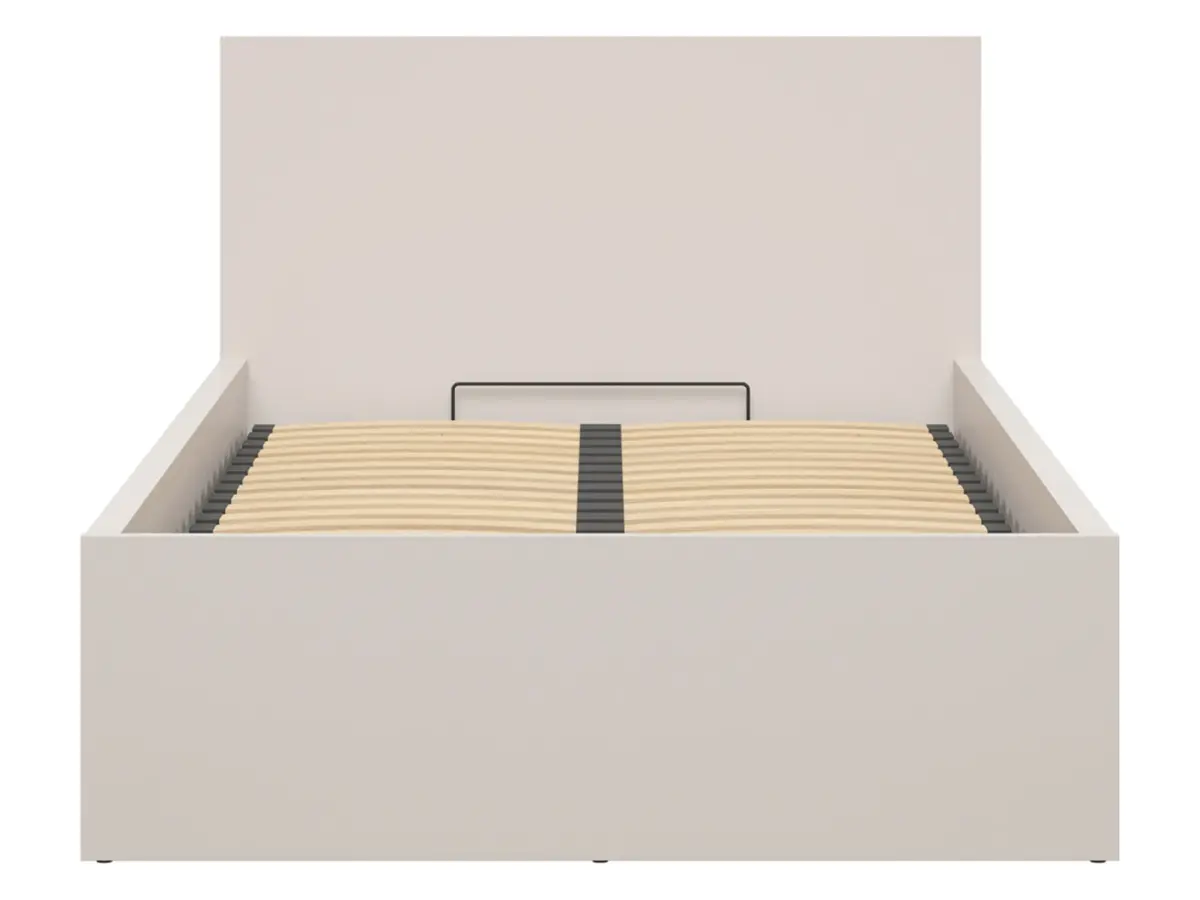 Cama Tetrix 120x200 con somier y contenedor cachemir