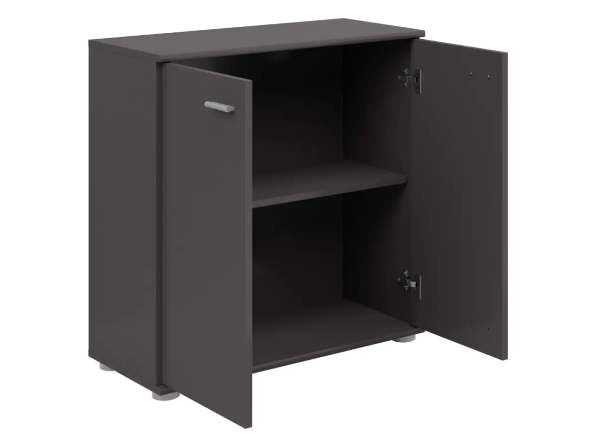 Armario Noeda 71 cm con 2 puertas grafito