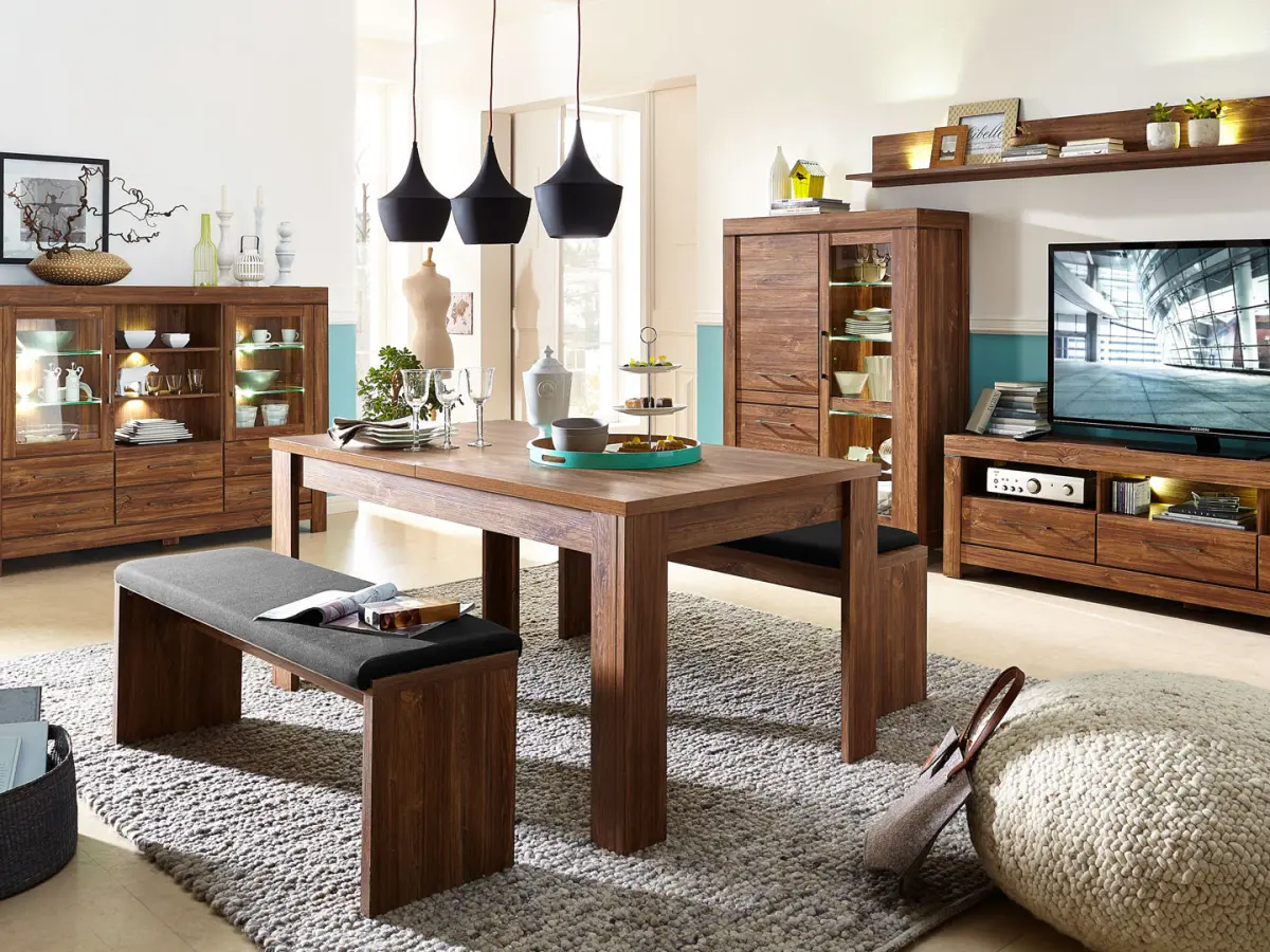 Mesa extensible Gent 160/200/240x90 roble stirling