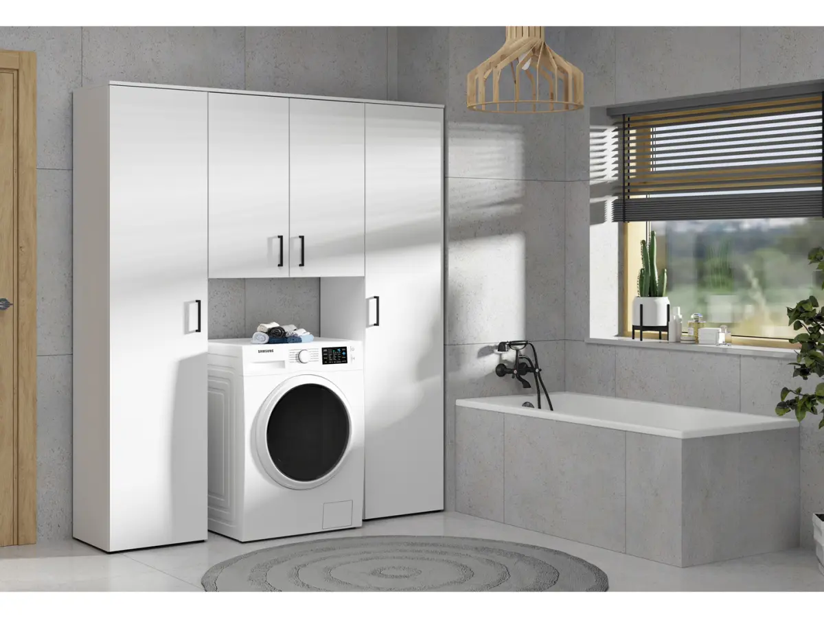 Estantería MultiDo 80 cm con 2 puertas atelier claro