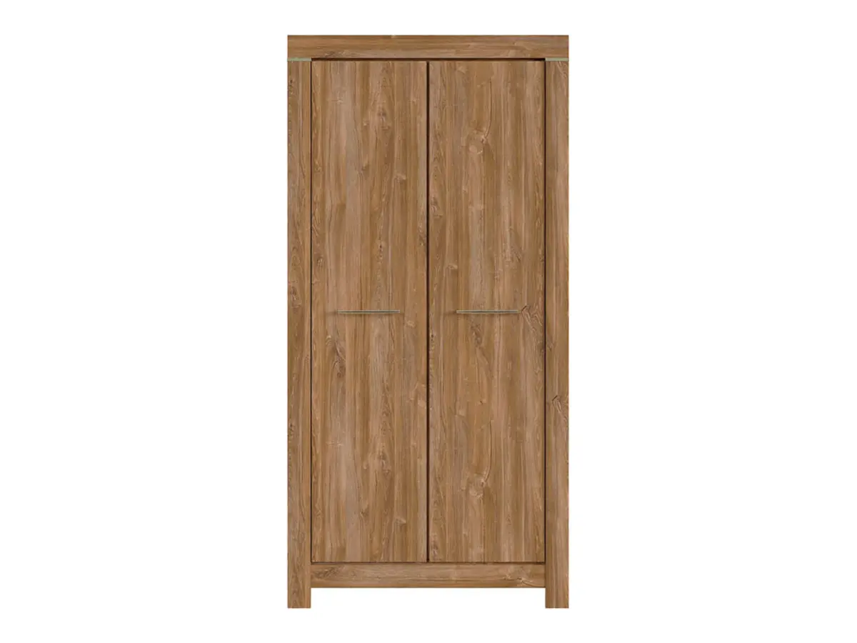 Armario de dos puertas Gent 98 cm roble stirling