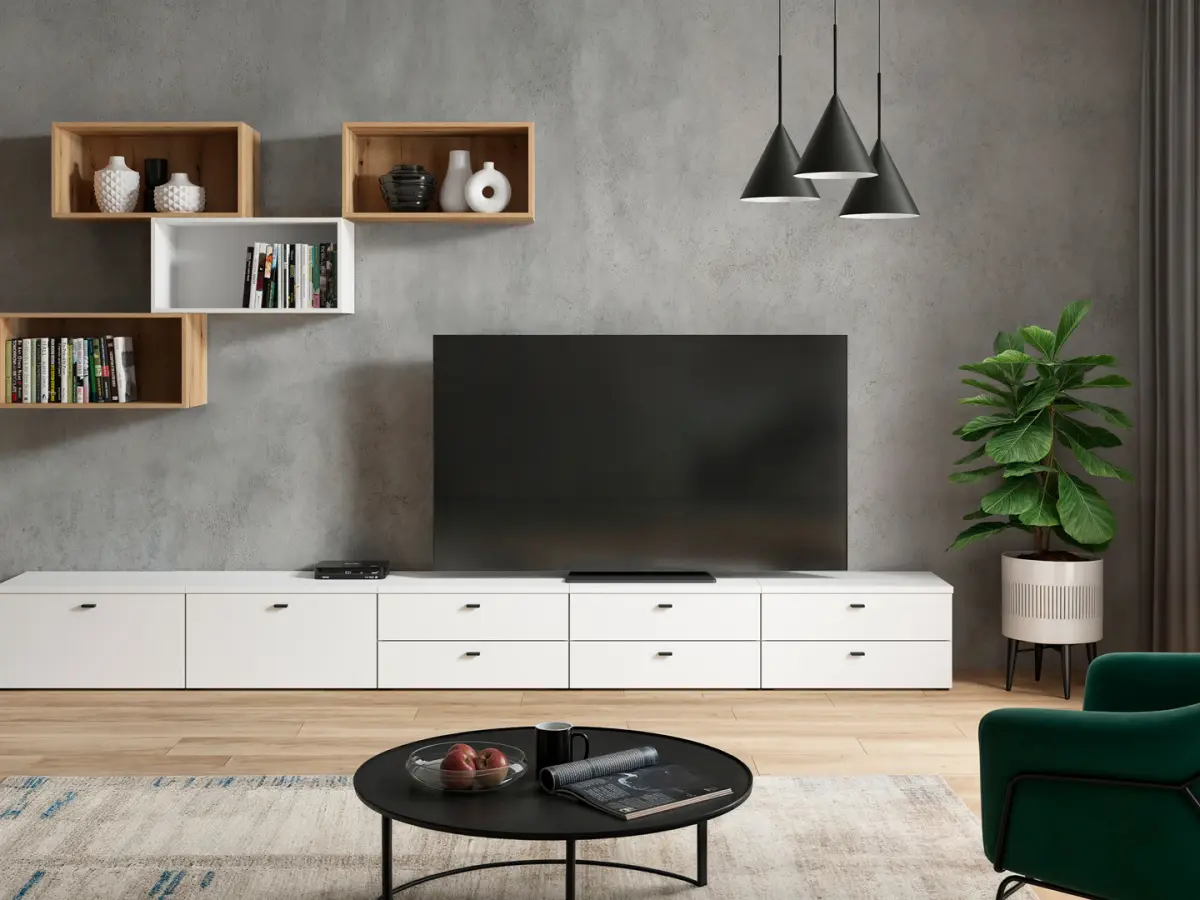 Estantería System 64 kubik blanco