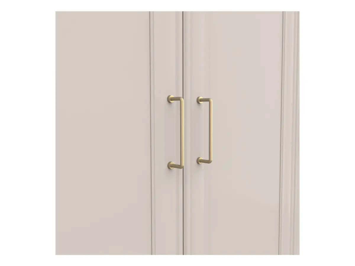 Armario de cuatro puertas Anga 210 cm cachemira