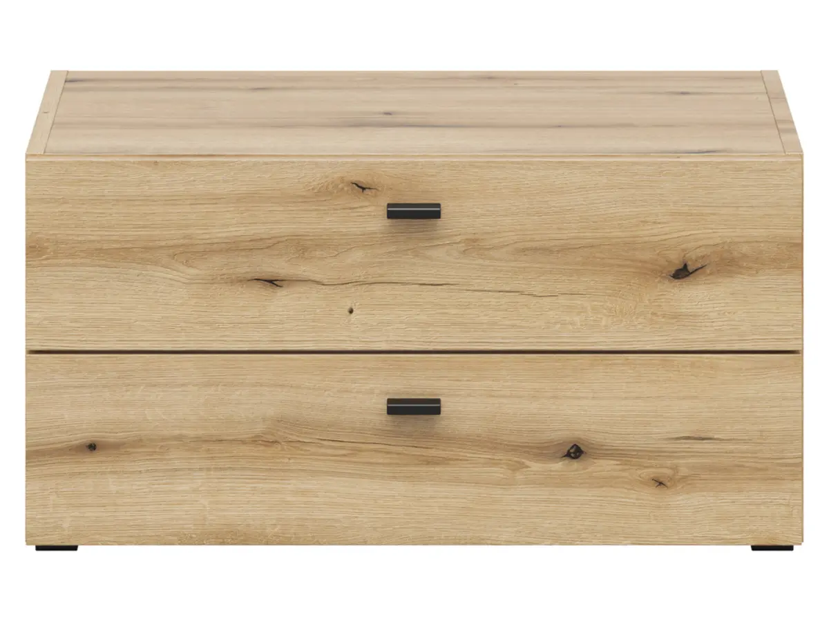 Cómoda System 64 con 2 cajones roble coast evoke