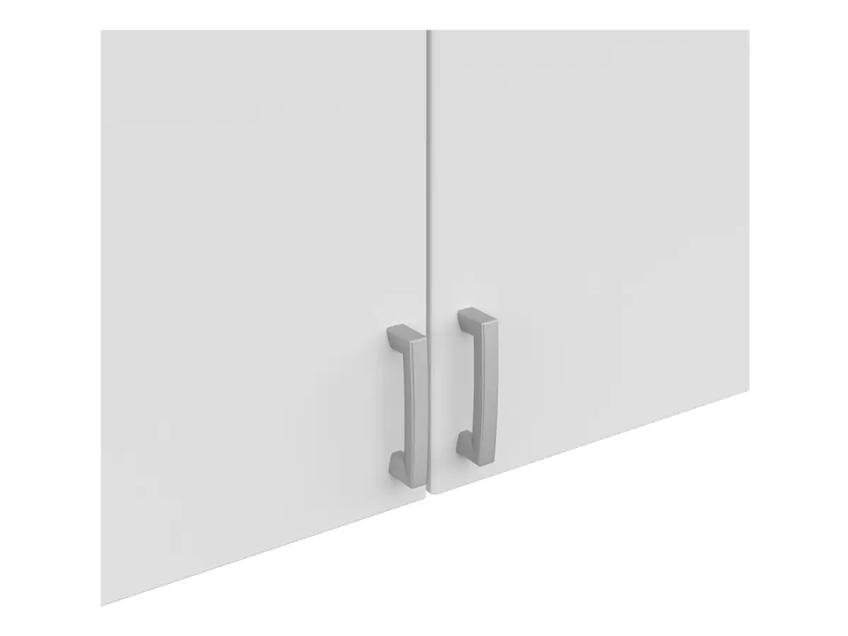 Надставка до шафи Brando 136 см з 3 дверцятами дуб артізан/білий