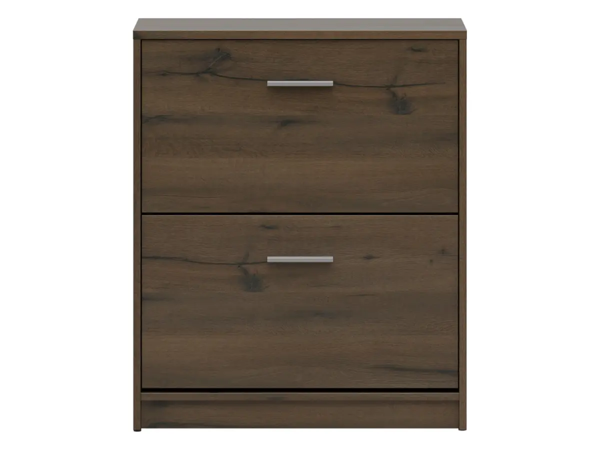 Zapatero Nepo Plus 70 cm con 2 puertas roble noble