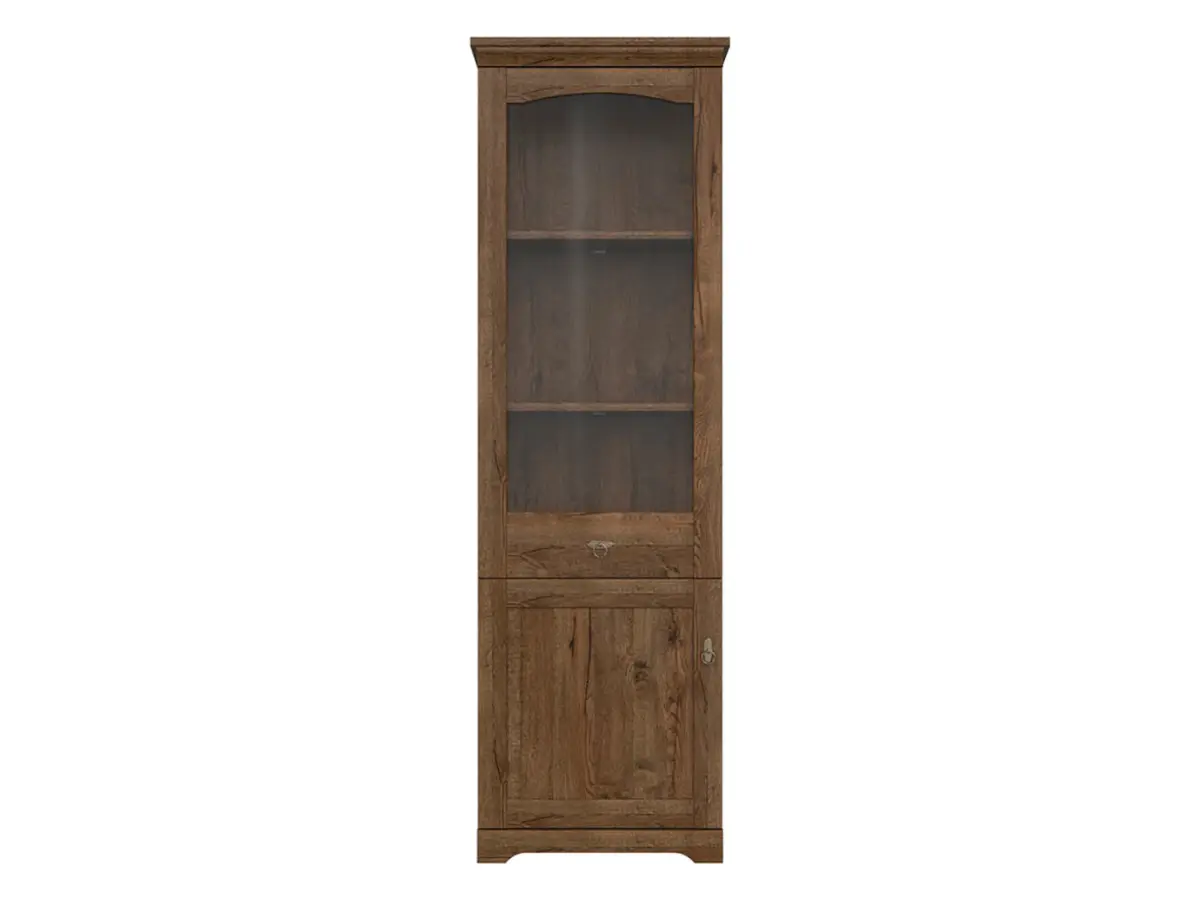 Vitrina Patras 63 cm con 2 puertas roble april