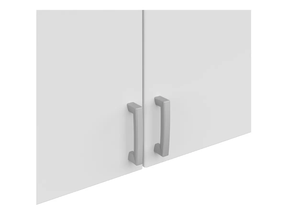 Надставка для шкафа Brando 181 см с 4 дверцами белый/дуб сонома