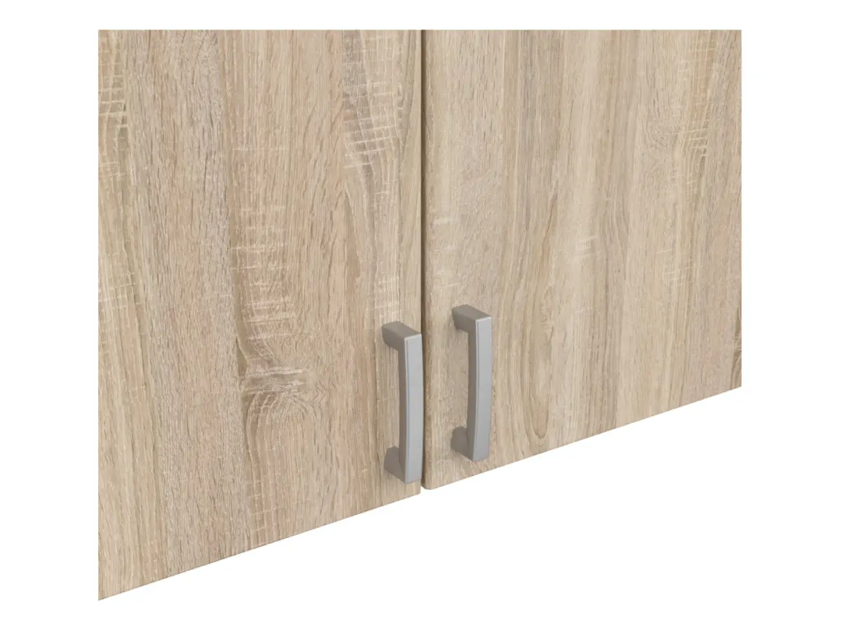 Altillo para armario Brando 136 cm con 3 puertas roble sonoma