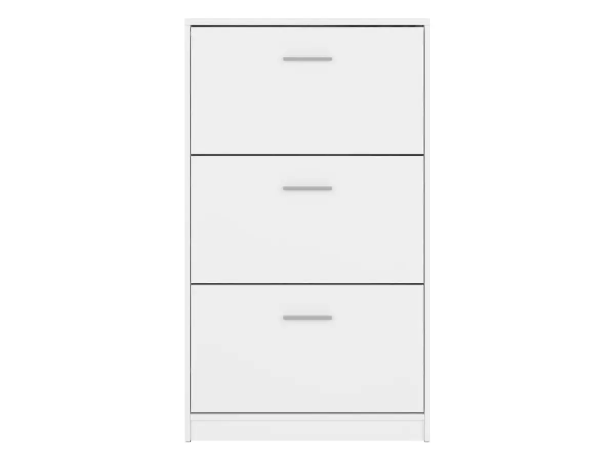 Zapatero Nepo Plus 70 cm con 3 puertas blanco