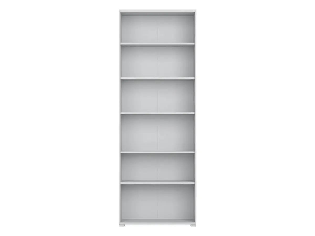 Estantería Office Lux 79 cm con 5 estantes gris