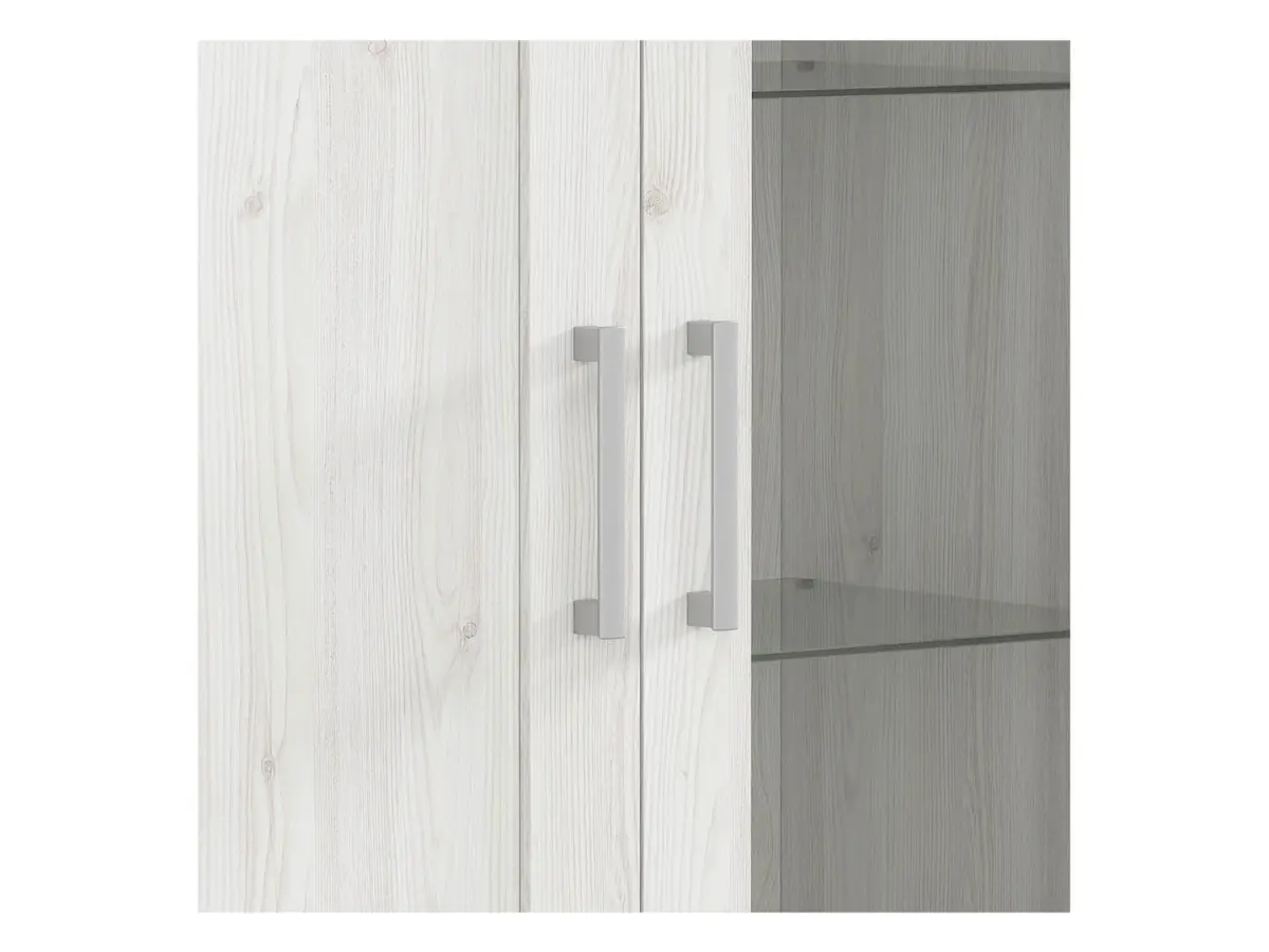 Vitrina Romance 93 cm con 2 puertas alerce sibiu claro