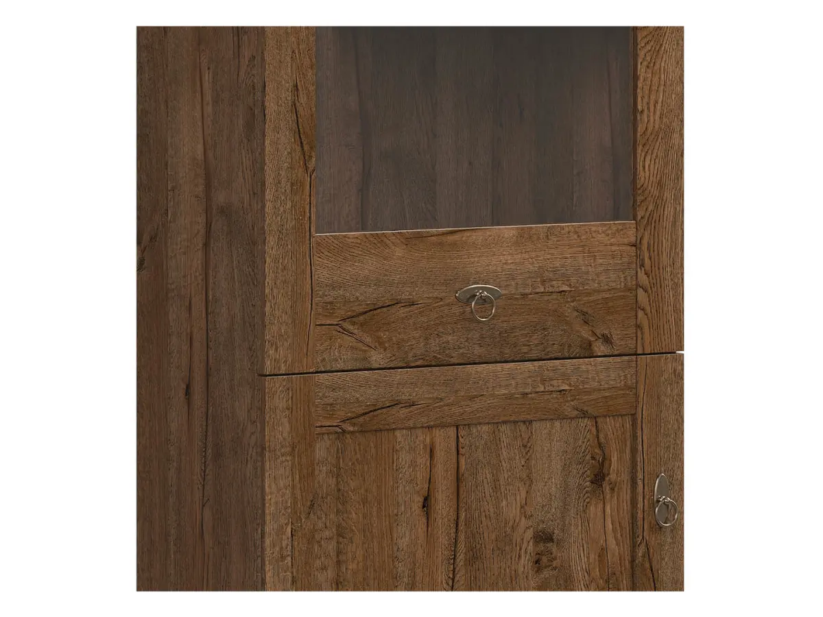 Vitrina Patras 63 cm con 2 puertas roble april