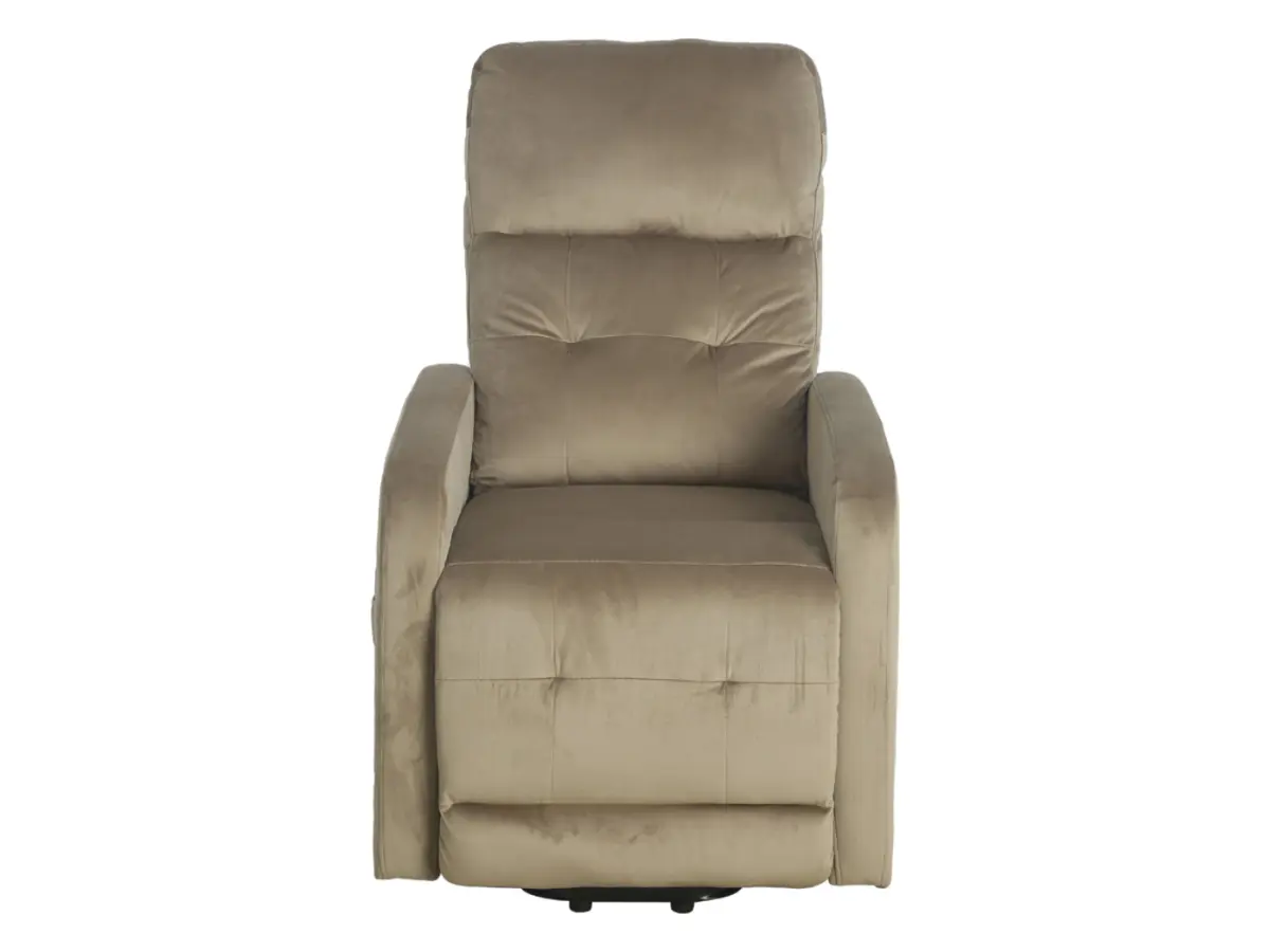 Sillón tradicional Grand con función relax beige