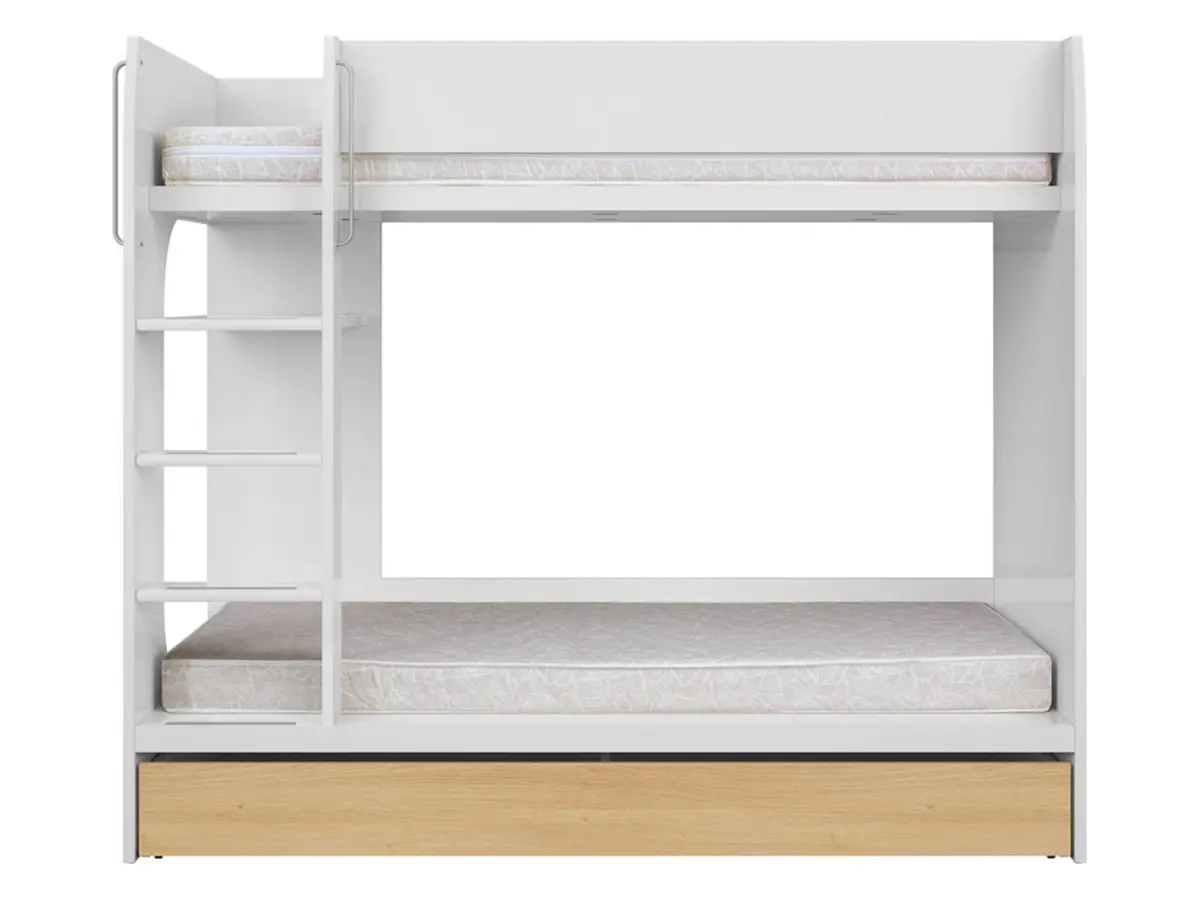 Litera Nandu 80x180 blanco brillo