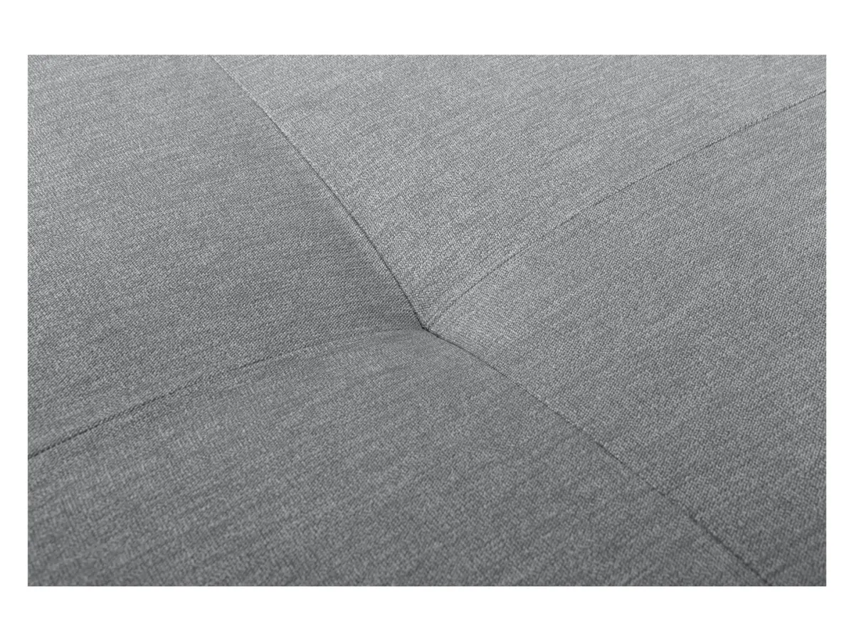 Sofá cama Kelo con arcón gris