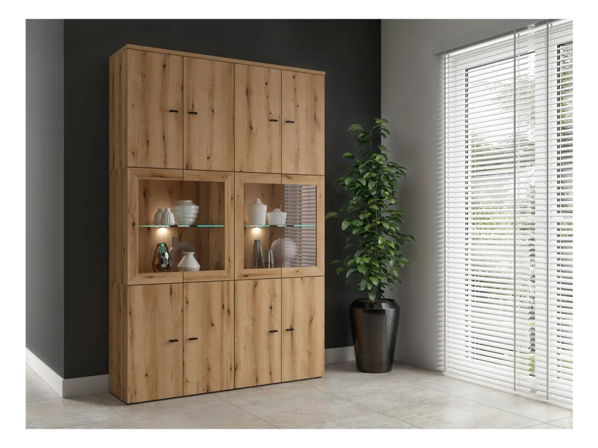 Armario System 64 con 2 puertas roble coast evoke