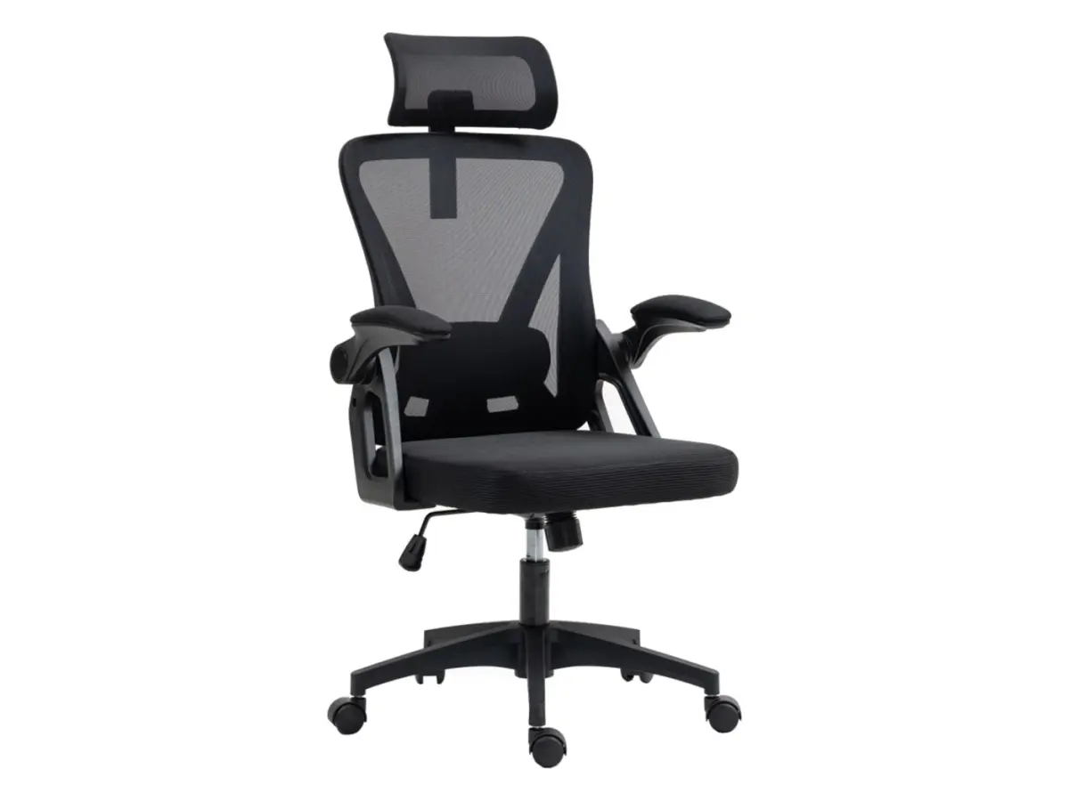 Silla giratoria Renova negra