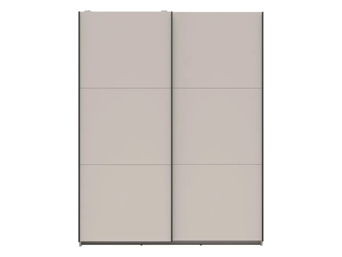 Armario de puertas correderas Tetrix 153 cm cachemira