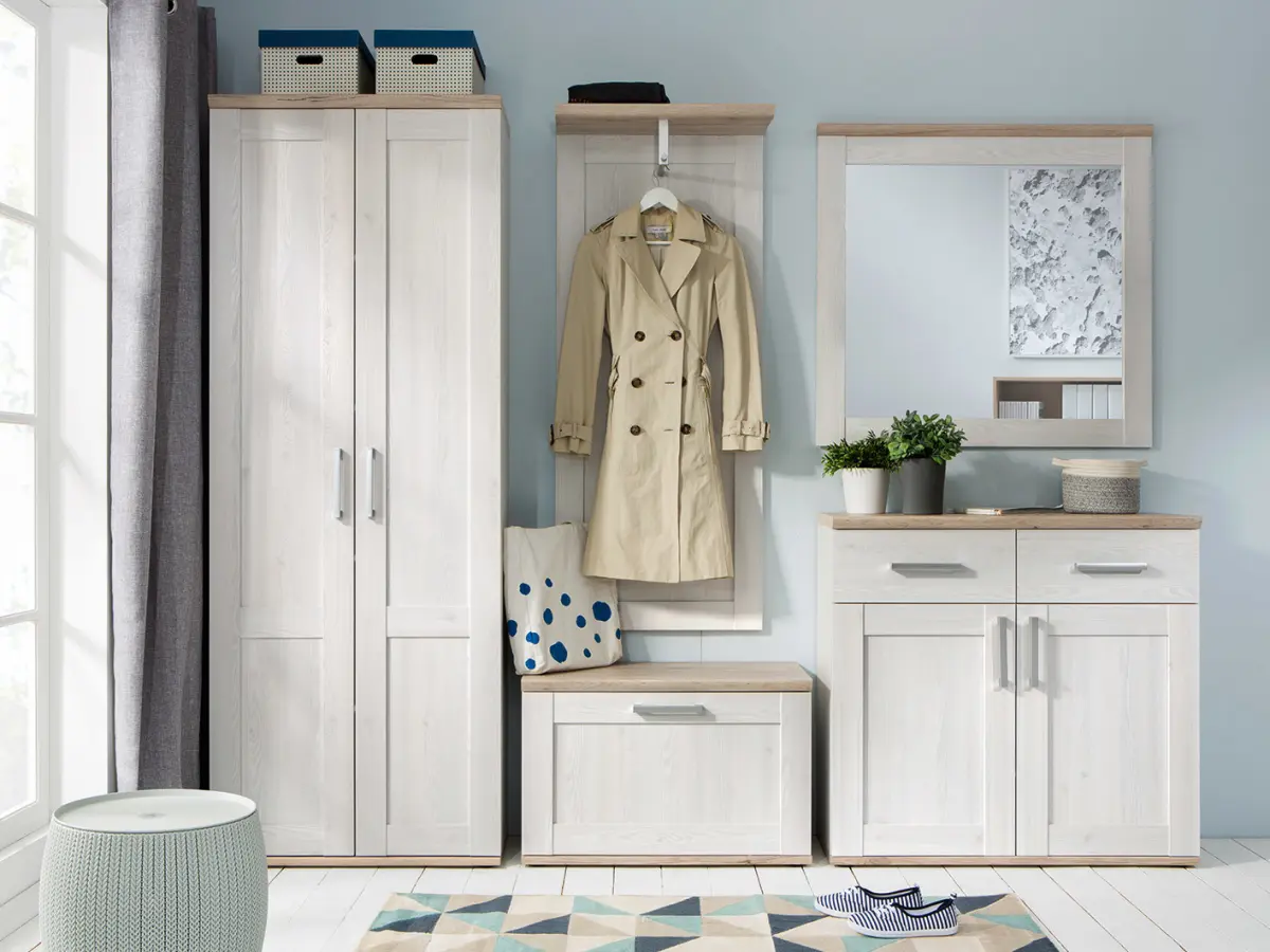 Тумба для обуви Romance 76 см лиственница сибиу светлая