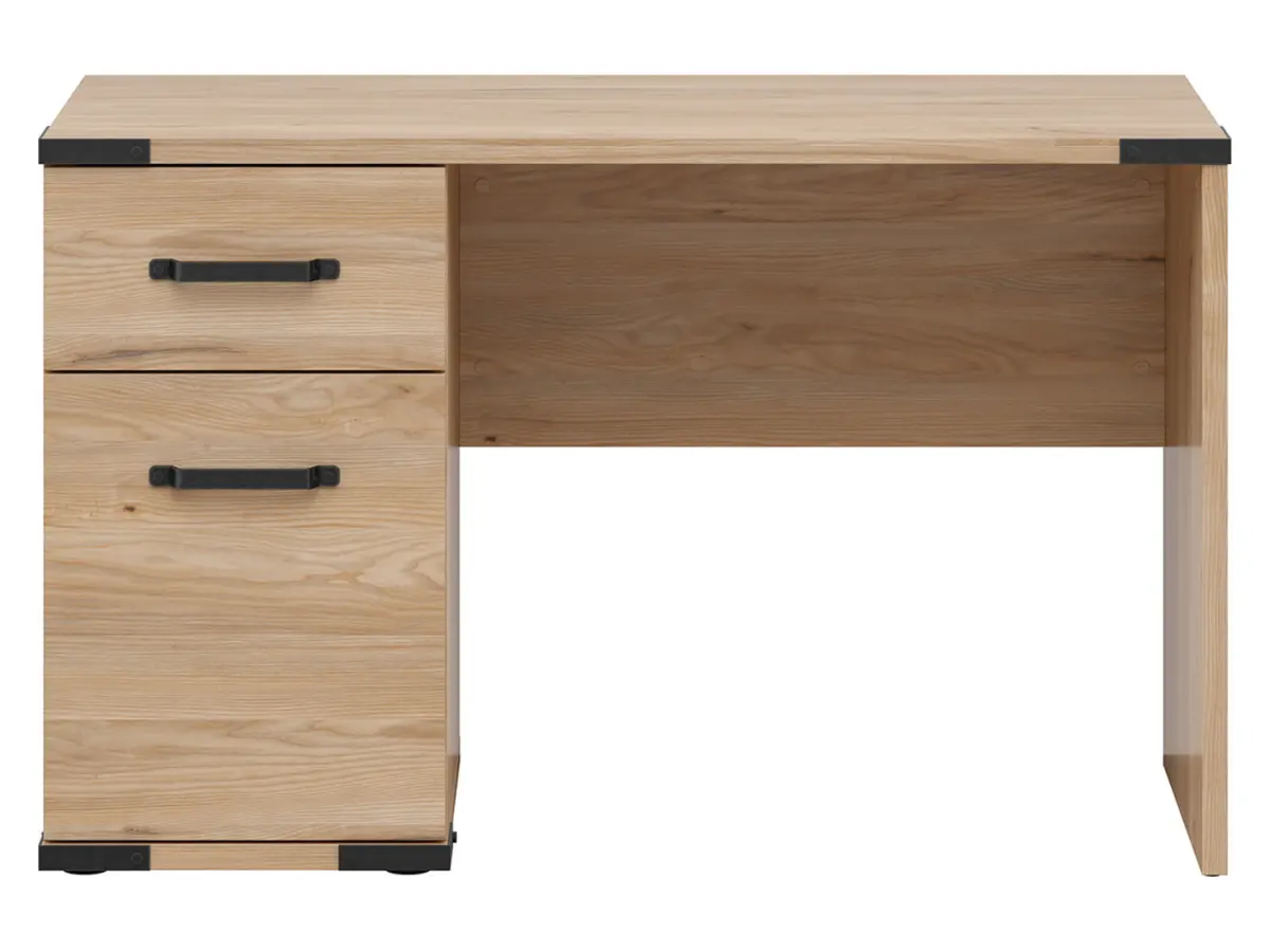 Escritorio Lara 117 cm con puerta y cajón fresno Belarus