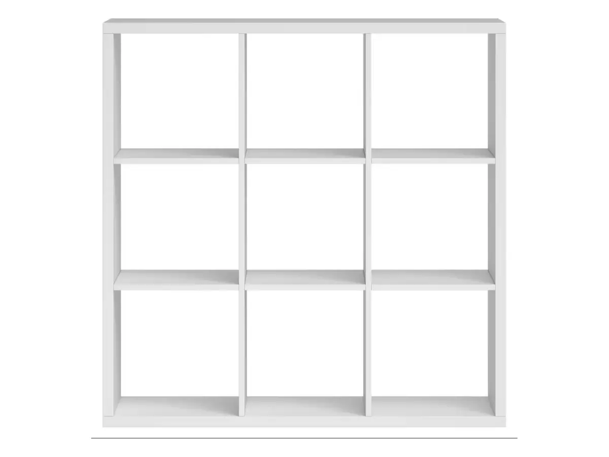 Estantería Style III 112 cm con 9 estantes blanco