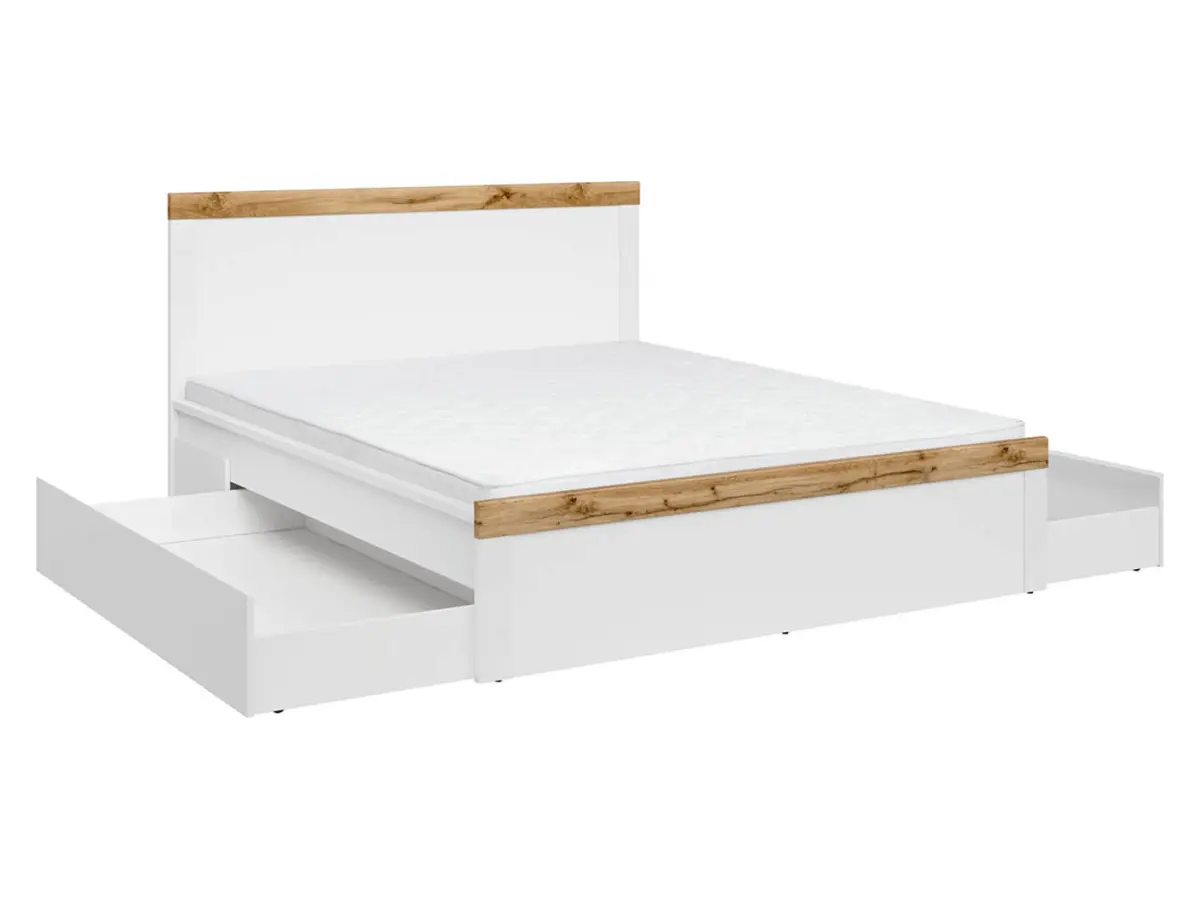 Cama Holten 160x200 blanca