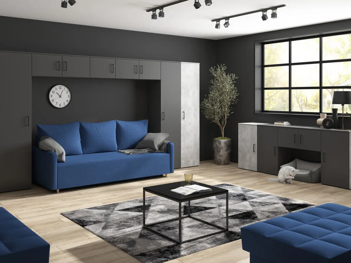 Szafa MultiDo 80 cm dwudrzwiowa atelier jasny