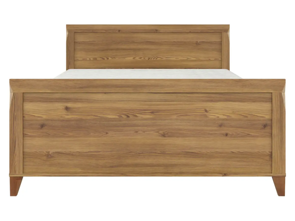 Cama Bergen 140x200 alerce sibiu dorado