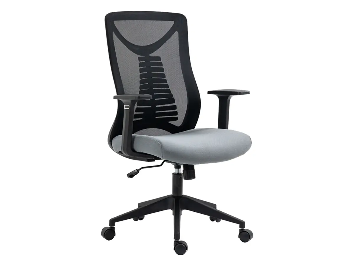 Silla giratoria Ergolex negro-gris