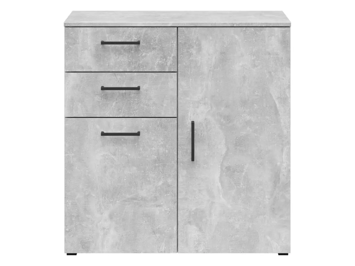 Cómoda MultiDo 80 cm con 2 puertas y 2 cajones atelier claro