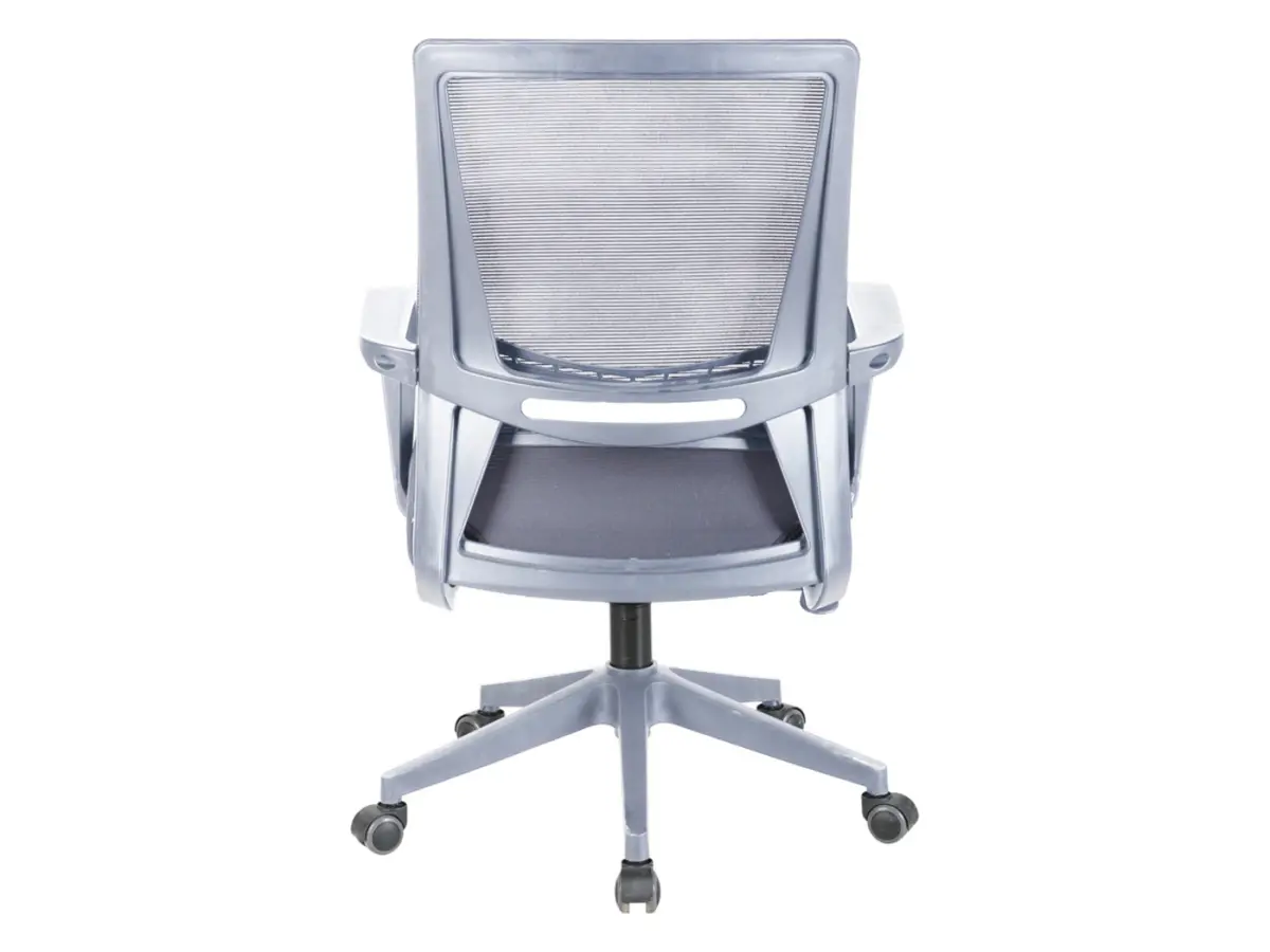 Sillón giratorio Ozi gris