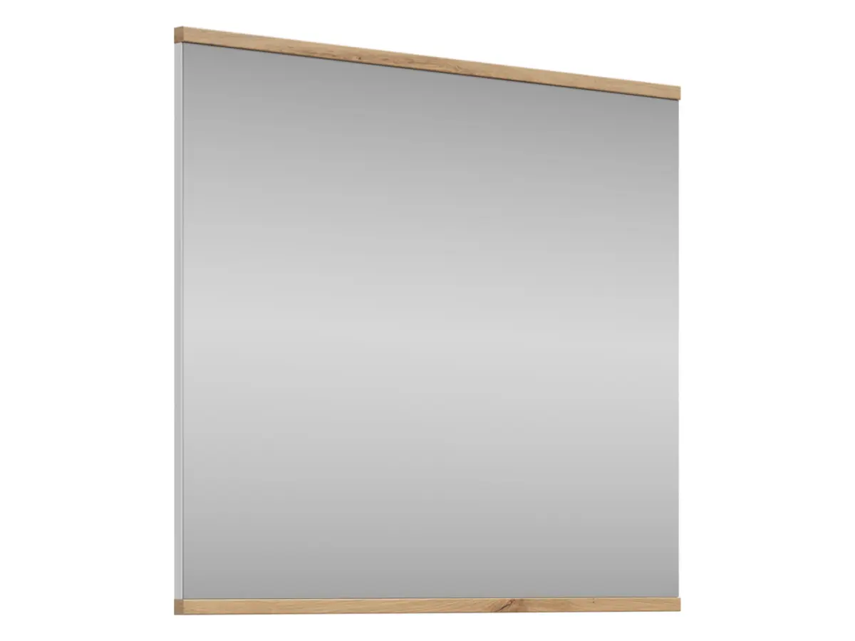 Espejo de pared Yamael 75 cm roble artisan