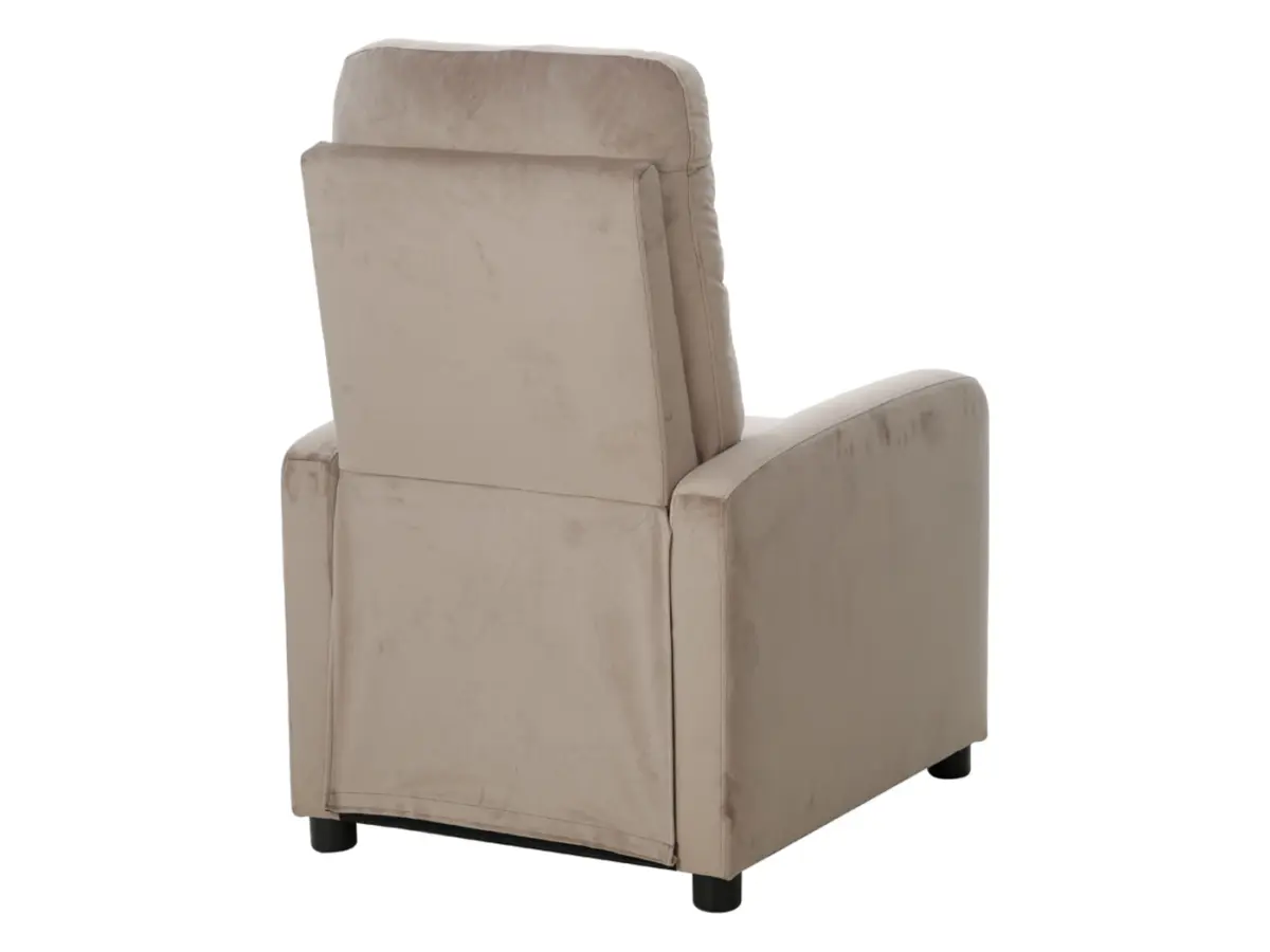 Sillón tradicional Monti con función relax beige