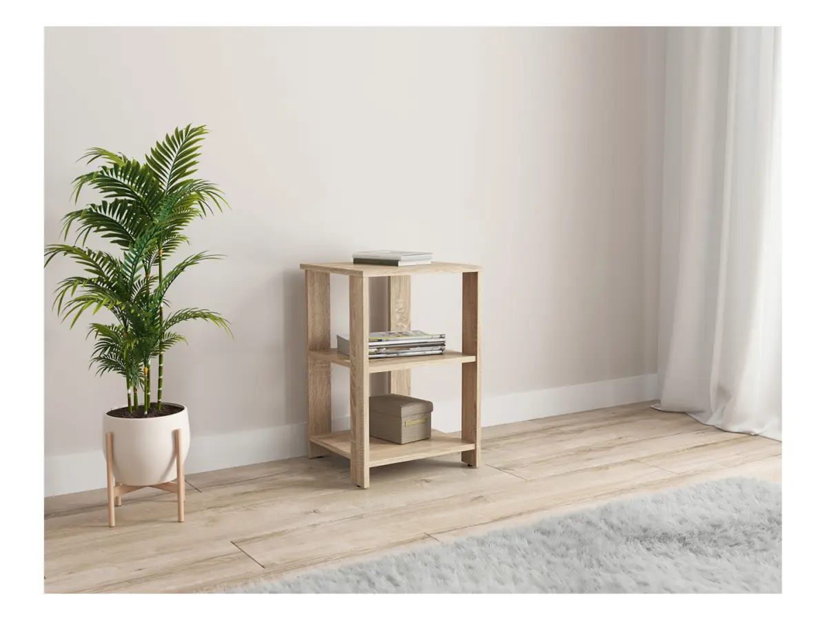 Mesa rectangular Neno 37x35 roble sonoma