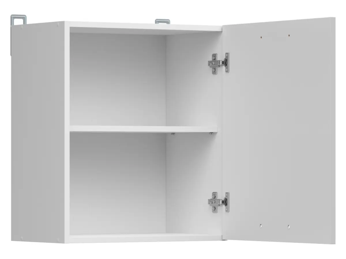 Armario de cocina superior Junona Line 50 cm izquierda/derecha gris claro brillo